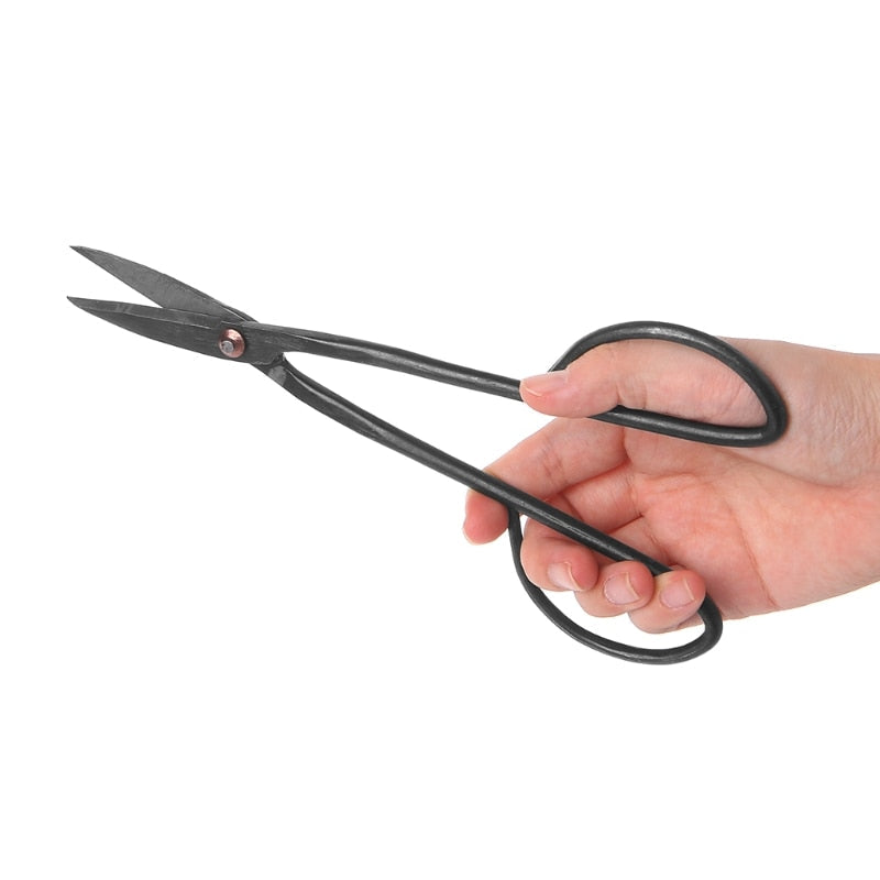 LM Center's Beginner Bonsai Tool Long Handle Scissors Gardening Plant Branch Shears 20cm New