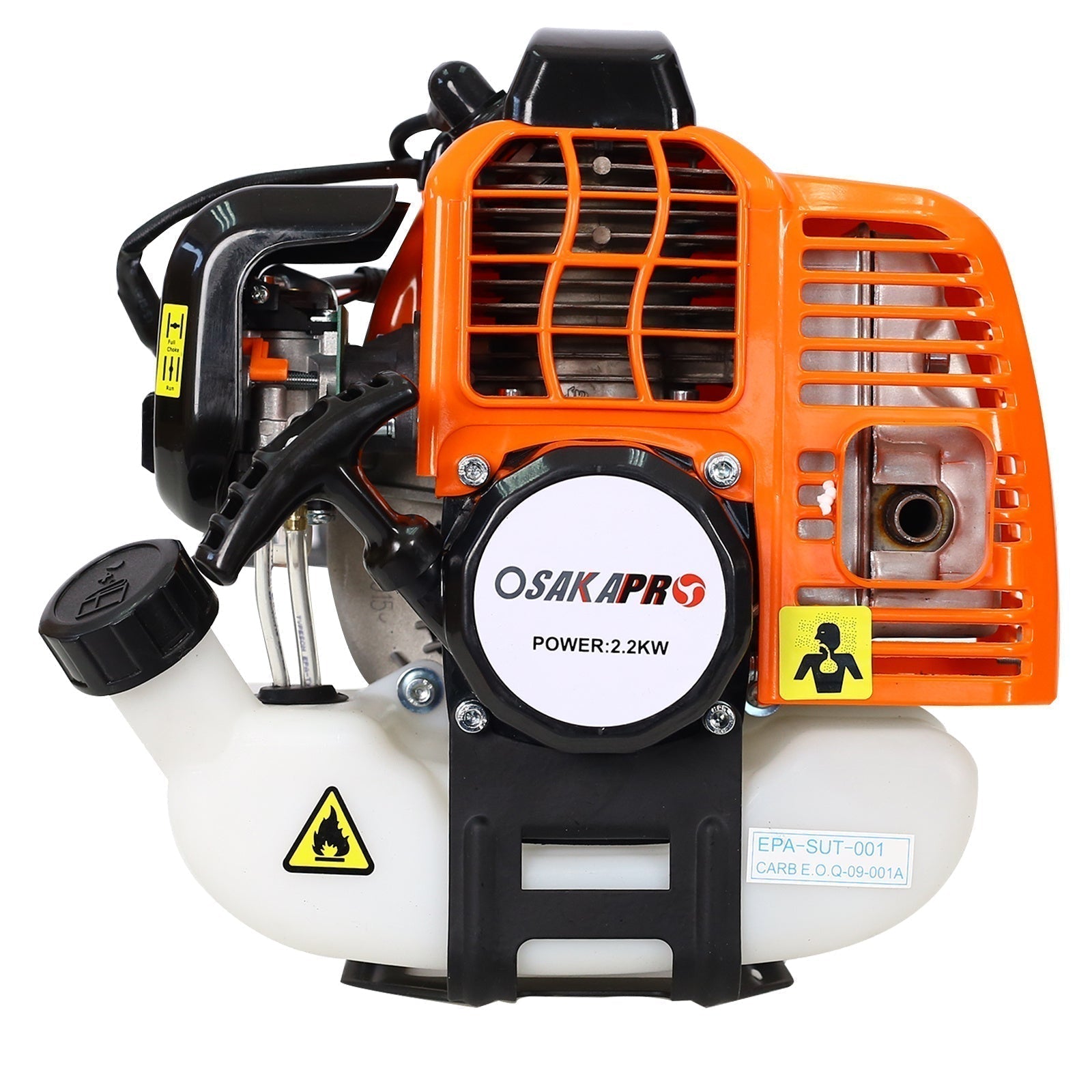 52CC 2-Stroke 10-in-1 Multi-Function Trimmer Tool Set with Pole Saw and Hedge Trimmer