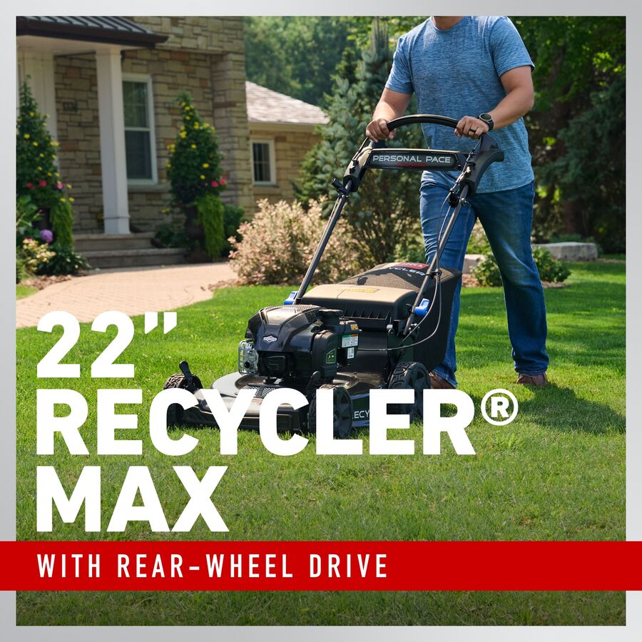 Toro 22-Inch Gas Self-Propelled Lawn Mower 163cc with Personal Pace Auto-Drive