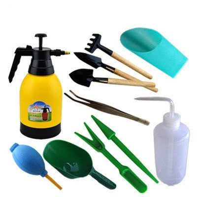 LMcenter's Gardening Tools Succulent Gardening Supplies Set Combination Planting Flowers Green Plants Succulents Tools