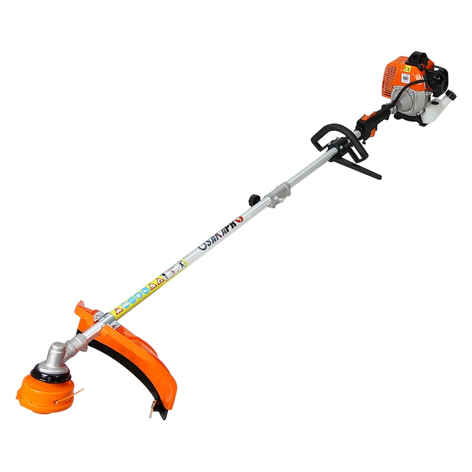 52CC 2-Stroke 10-in-1 Multi-Function Trimmer Tool Set with Pole Saw and Hedge Trimmer