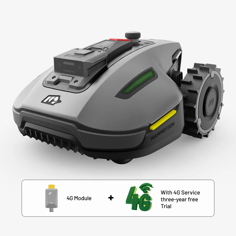 MAMMOTION YUKA Perimeter Wire Free Robot Lawn Mower