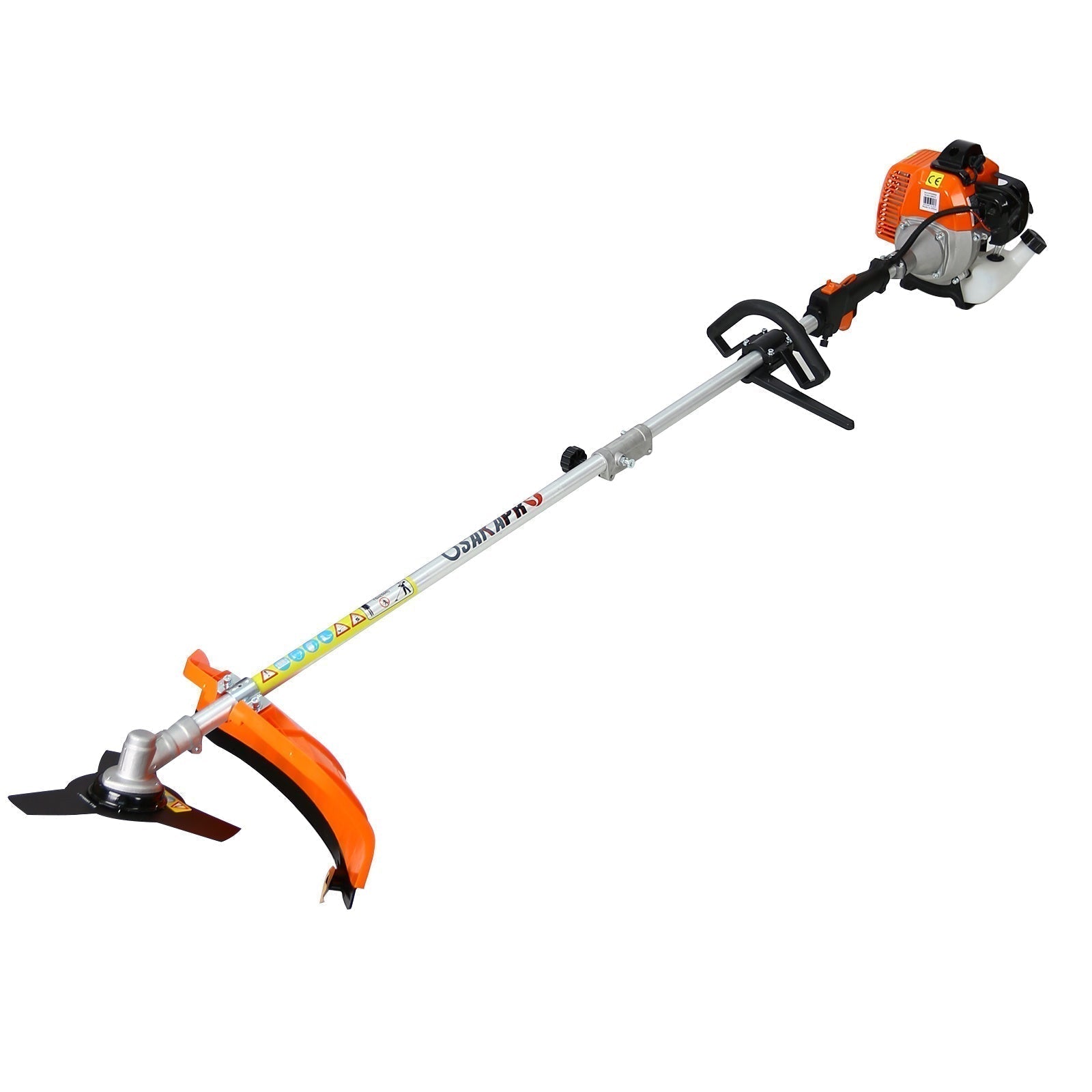 52CC 2-Stroke 10-in-1 Multi-Function Trimmer Tool Set with Pole Saw and Hedge Trimmer
